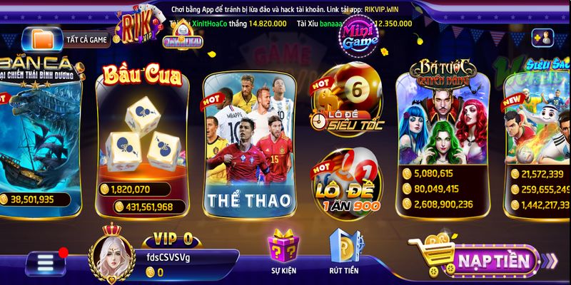 rut tien rikvip 1 Điều kiện cần có để thực hiện rút tiền Rikvip